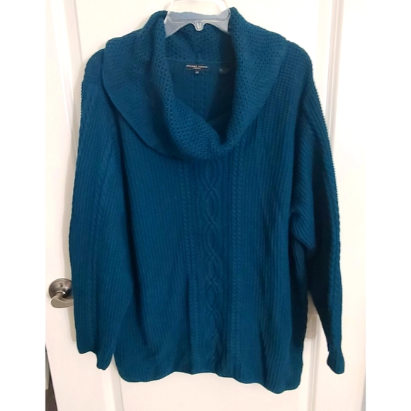 JEANNE PIERRE Sweaters - EUC 2X Jeanne Pierre Cowl Neck Sweater